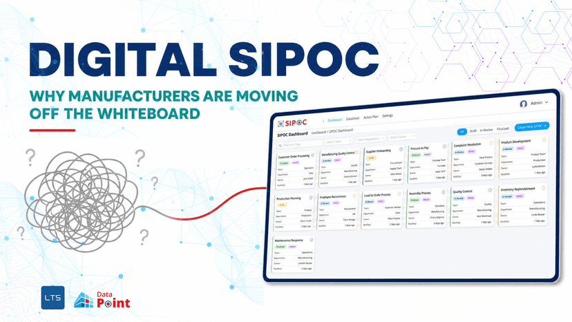 Digital SIPOC: Why Manufacturers Are Moving Off the Whiteboard 