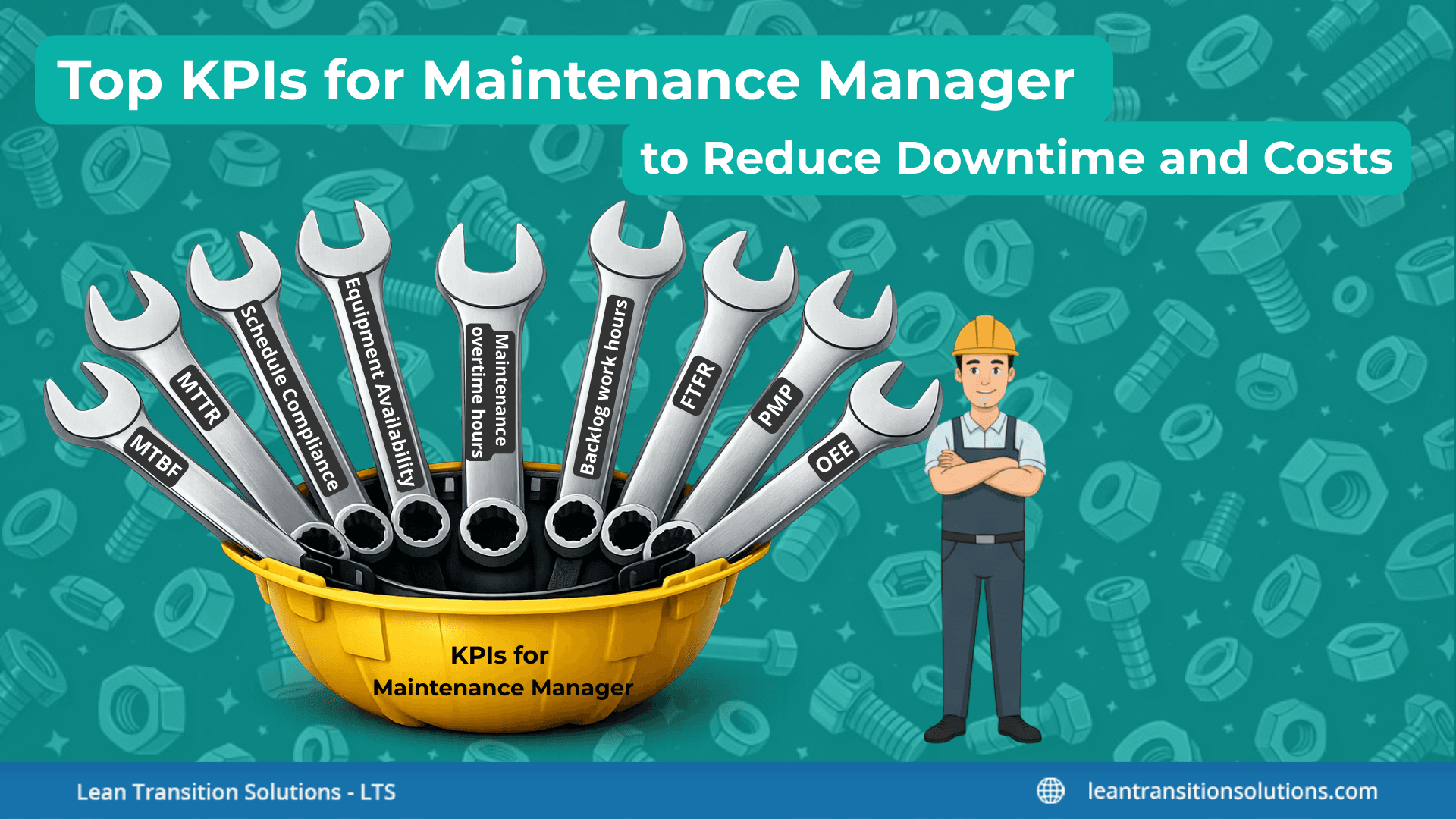Top KPIs for Maintenance Manager to Reduce Downtime and Costs
