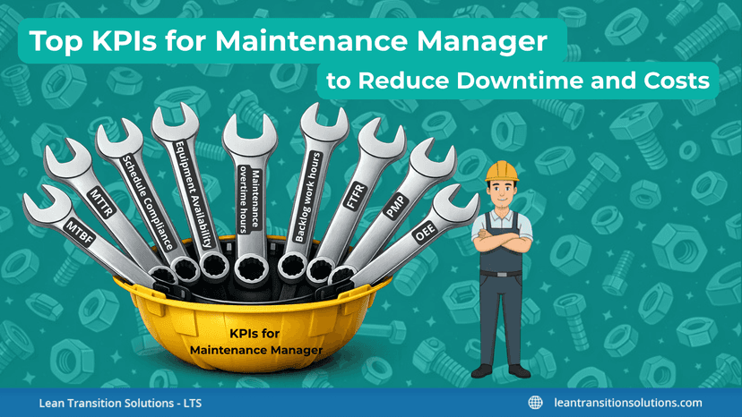 Top KPIs for Maintenance Manager to Reduce Downtime and Costs