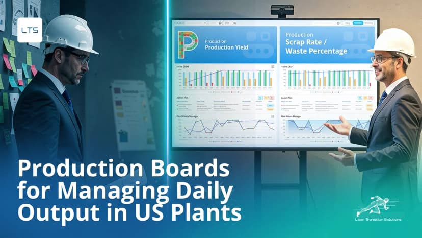 How to Use Production Boards for Managing Daily Output in US Plants 