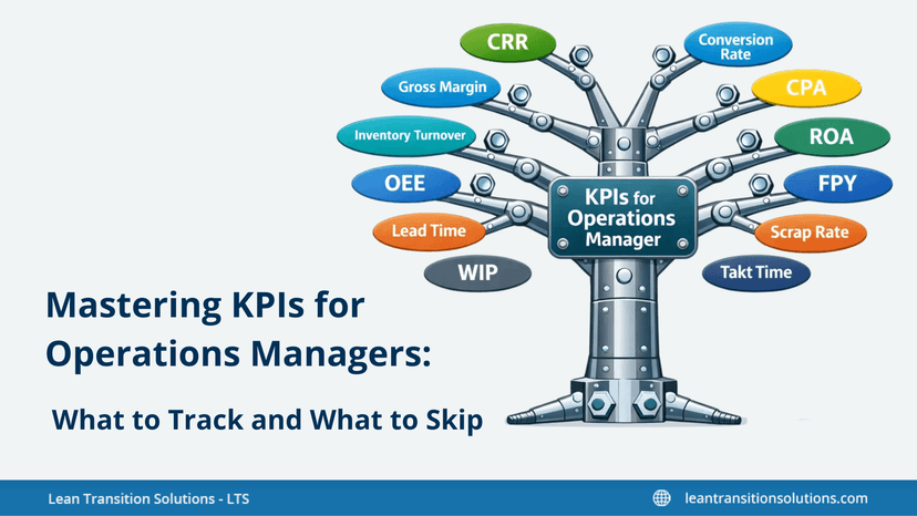 Mastering KPIs for Operations Managers: What to Track and What to Skip