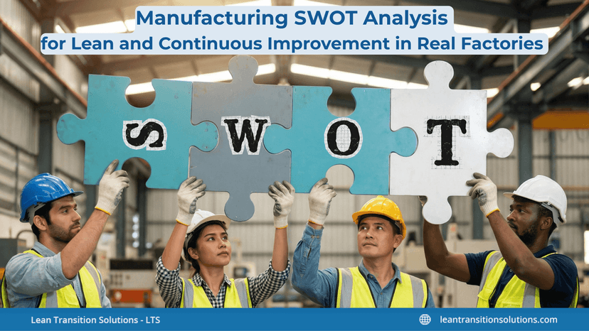 Manufacturing SWOT Analysis for Lean and Continuous Improvement in Real Factories