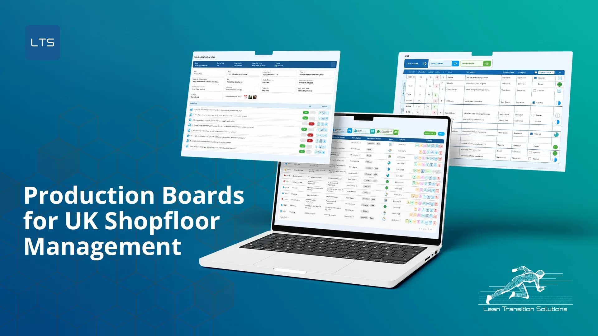 Production Boards for UK Shopfloor Management: Types, Examples and Shopfloor Use Cases by LTS Data Point