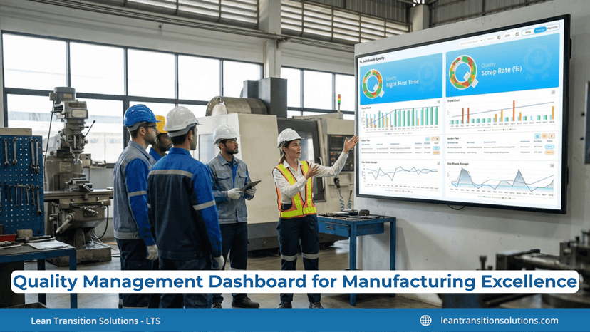 From KPIs to Action: Quality Management Dashboard for Manufacturing Leaders