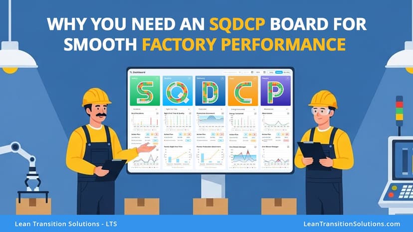 How SQDCP board helps in streamlining factory performance? Benefits and best practices