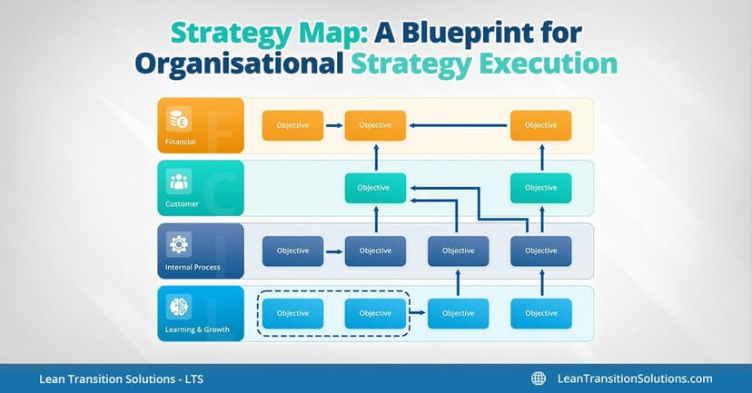 Strategy map for operational excellence: Manager’s guide