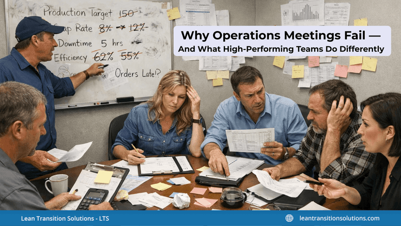 Why Operations Meetings Fail — And What High-Performing Teams Do Differently