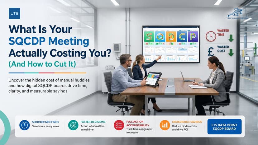 What is Your SQCDP Meeting Actually Costing You? (And How to Cut it)