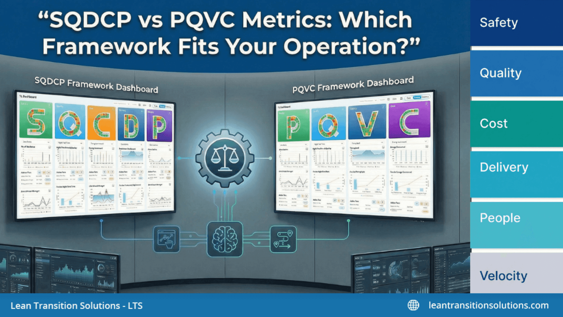 SQDCP vs PQVC Metrics: Which Framework Fits Your Operation?